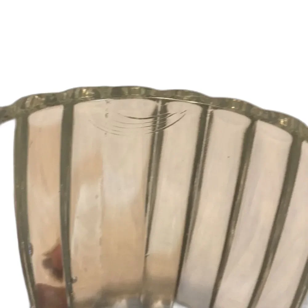Heavy glass votive cups